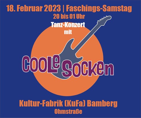 Coole Socken Faschings -Samstag